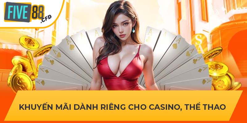 Khuyến mãi dành riêng cho Casino, Thể thao 